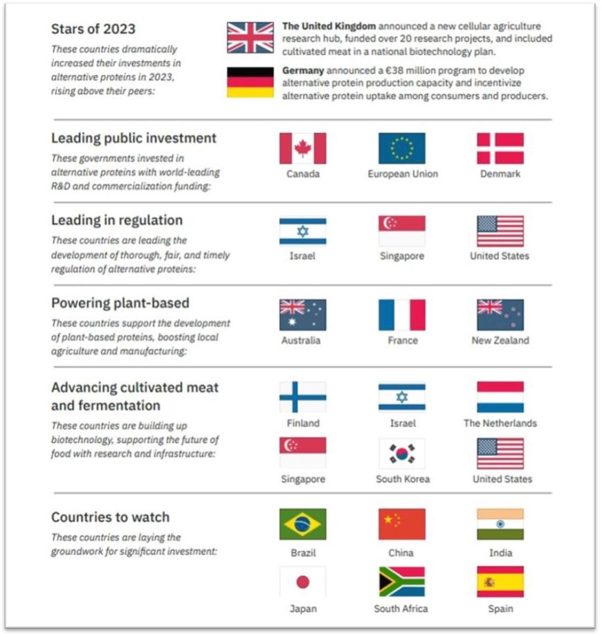 De stand van zaken van het mondiale beleid rond slachtvrij vlees